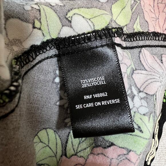 Torrid "Love" Floral Bird Print Halter High Low Dress Women's 5x | Torrid size 5 - Picture 7 of 12